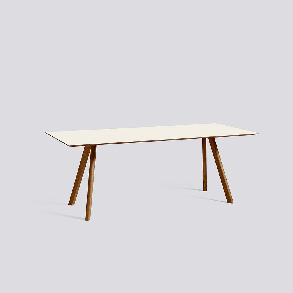 Table CPH 30 par Ronan & Erwan Bouroullec L 200 cm - Hay-Noyer Blanc cassé-L200 X P 90 X H74 cm-The Woods Gallery