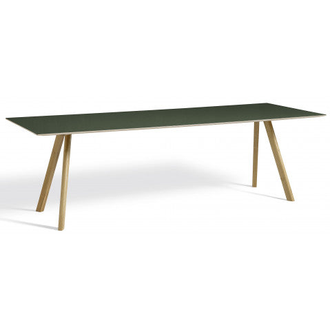 Table CPH 30 par Ronan & Erwan Bouroullec L 250 - Hay-Noyer Bois-L250 X l90 X H74 cm-The Woods Gallery