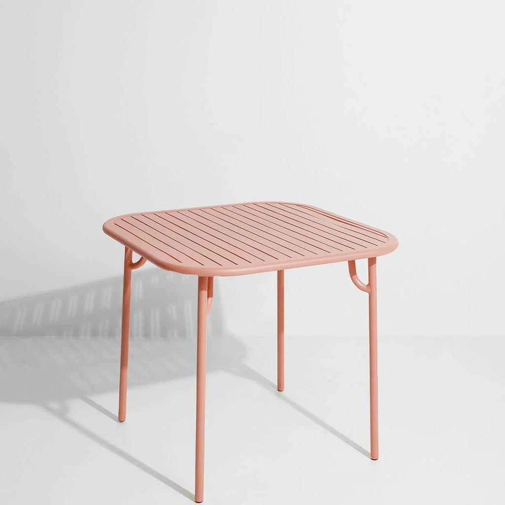 Table Carrée Week-End Ø 85 - Petite Friture-Blanc-The Woods Gallery