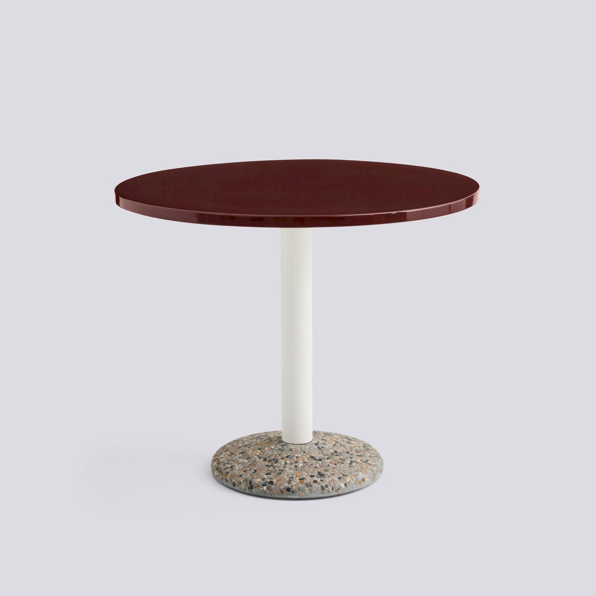 Table Ceramic Ø 70 ou 90 cm par Muller Van Severen - Hay-Bordeaux-90 cm-The Woods Gallery