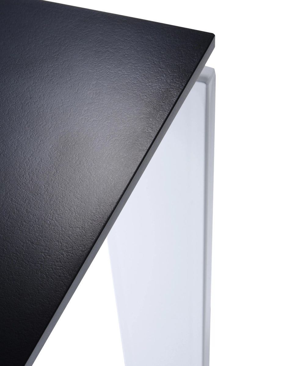 Table Four Carré de Ferruccio Laviani - Kartell-Blanc-L 158 x p 79 x h 72 cm-The Woods Gallery