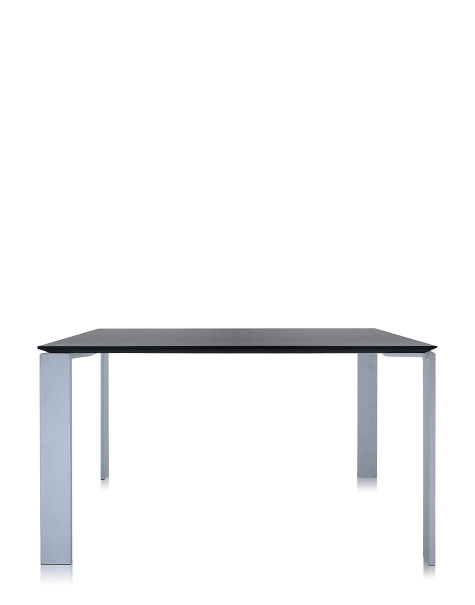 Table Four Carré de Ferruccio Laviani - Kartell-Blanc-L 158 x p 79 x h 72 cm-The Woods Gallery