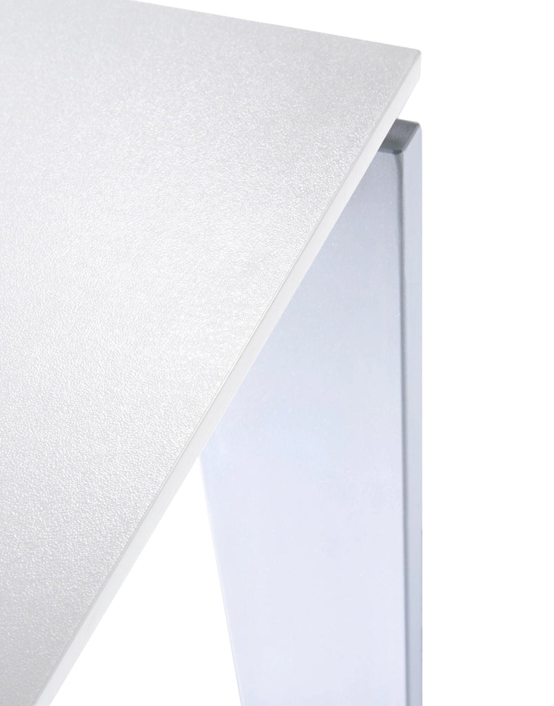 Table Four Carré de Ferruccio Laviani - Kartell-Blanc-L 158 x p 79 x h 72 cm-The Woods Gallery