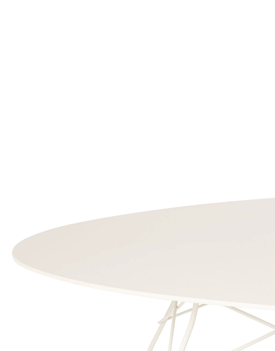 Table Glossy Outdoor de Antonio Citterio - Kartell-Noir-The Woods Gallery