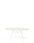 Table Glossy XXL Ronde Outdoor de Antonio Citterio - Kartell-Blanc-The Woods Gallery