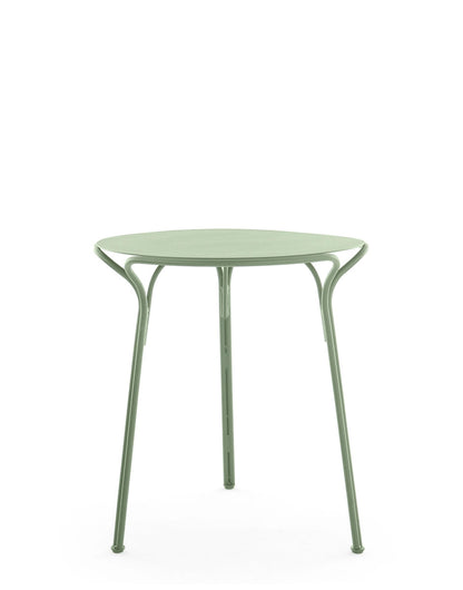 Table HiRay- Ludovica + Roberto Palomba Ø 60 - Kartell-Vert-The Woods Gallery