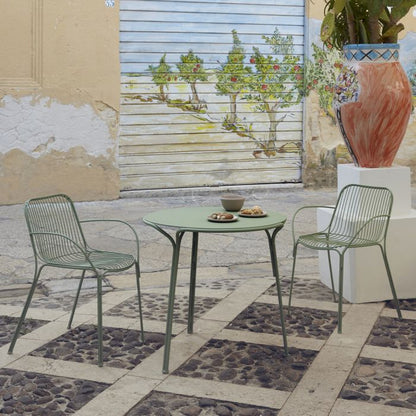 Table HiRay- Ludovica + Roberto Palomba Ø 60 - Kartell-blanc-The Woods Gallery