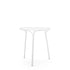 Table HiRay- Ludovica + Roberto Palomba Ø 60 - Kartell-blanc-The Woods Gallery