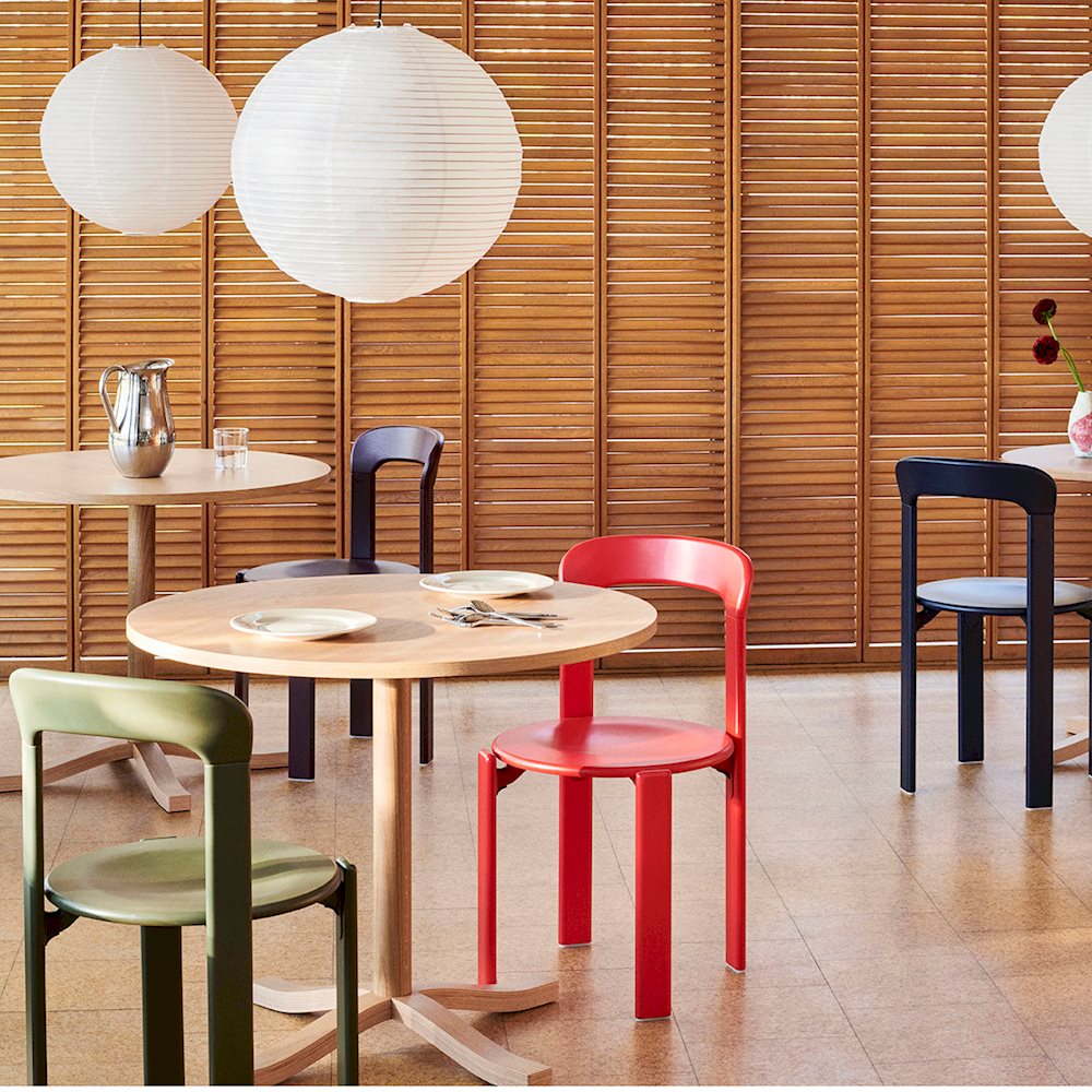 Pastis table Ø 70 cm - Hay Navy blue, Oak, Black, Walnut | au meill