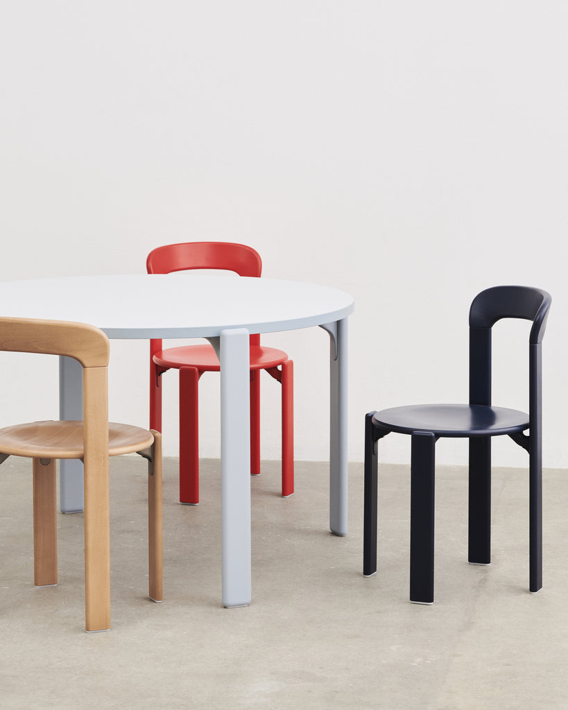 Table Ronde Rey Ø 128 cm - Hay-Bleu Marine-The Woods Gallery