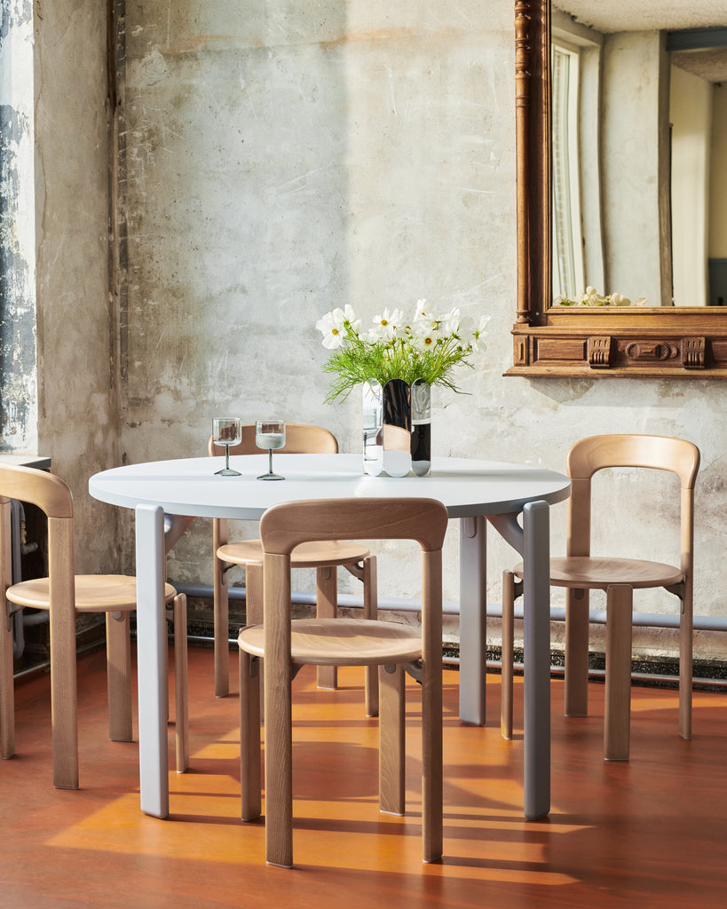 Table Ronde Rey Ø 128 cm - Hay-Bleu Marine-The Woods Gallery