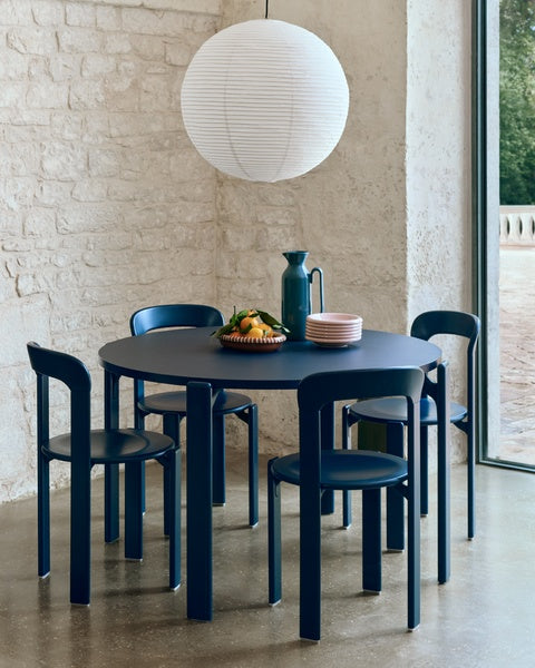 Table Ronde Rey Ø 128 cm - Hay-Bleu Marine-The Woods Gallery