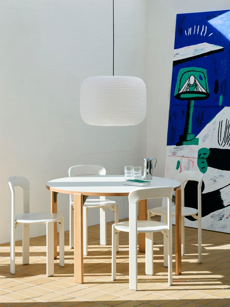 Table Ronde Rey Ø 128 cm - Hay-Bleu Marine-The Woods Gallery