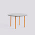 Table Ronde Two-Colour Ø 120 par Muller Van Severen - Hay-Gris-The Woods Gallery