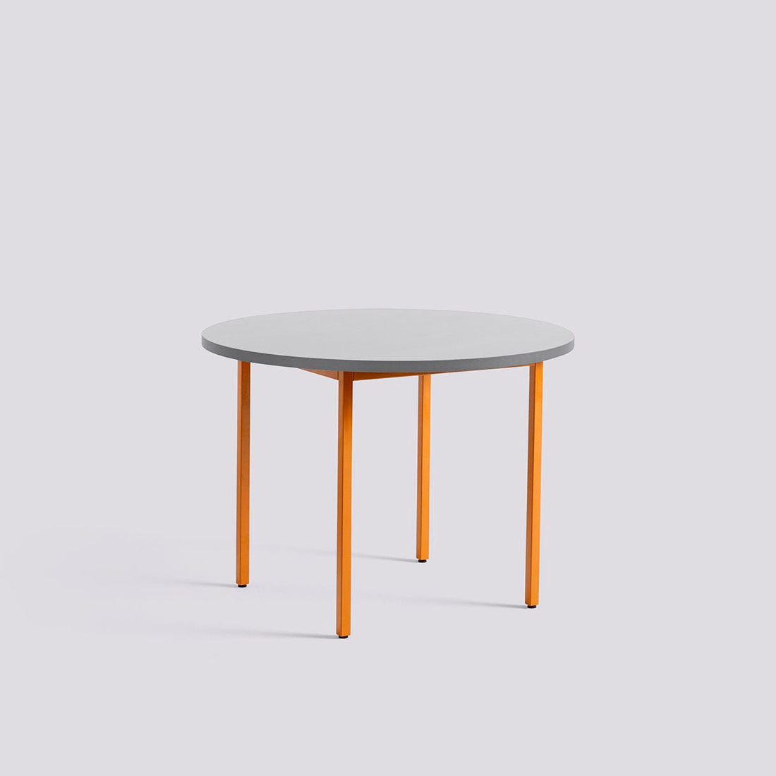 Table Ronde Two-Colour par Muller Van Severen - Ø105 - Hay-Gris-The Woods Gallery
