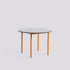 Table Ronde Two-Colour par Muller Van Severen - Ø105 - Hay-Gris-The Woods Gallery