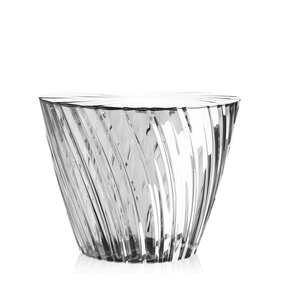 Table - Tabouret Sparkle de Tokujin Yoshioka Ø 38 - Kartell-Cristal-Ø 45 X H 35 cm-The Woods Gallery