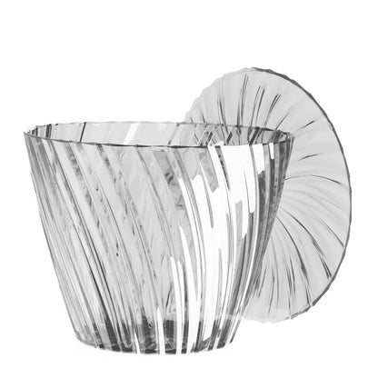 Table - Tabouret Sparkle de Tokujin Yoshioka Ø 38 - Kartell-Fumé-Ø 38 X H 44 cm-The Woods Gallery