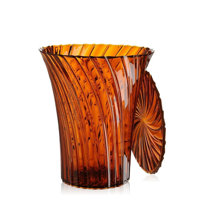 Table - Tabouret Sparkle de Tokujin Yoshioka Ø 38 - Kartell-Fumé-Ø 38 X H 44 cm-The Woods Gallery