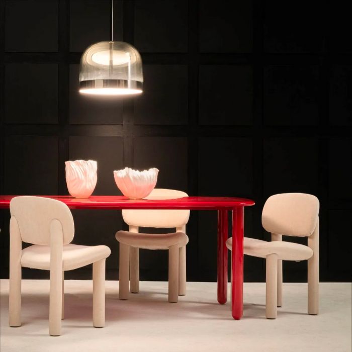 Table Tottori L180 - Driade-180 x 106 x 75 cm-Blanc cassé-The Woods Gallery