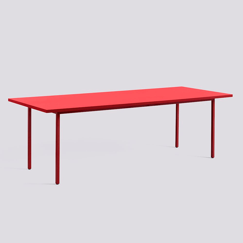 Table Two-Colour L 240 par Muller Van Severen - Hay-Rouge-The Woods Gallery