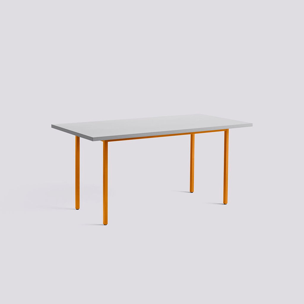 Table Two-Colour par Muller Van Severen - L 160 cm - Hay-Gris-The Woods Gallery