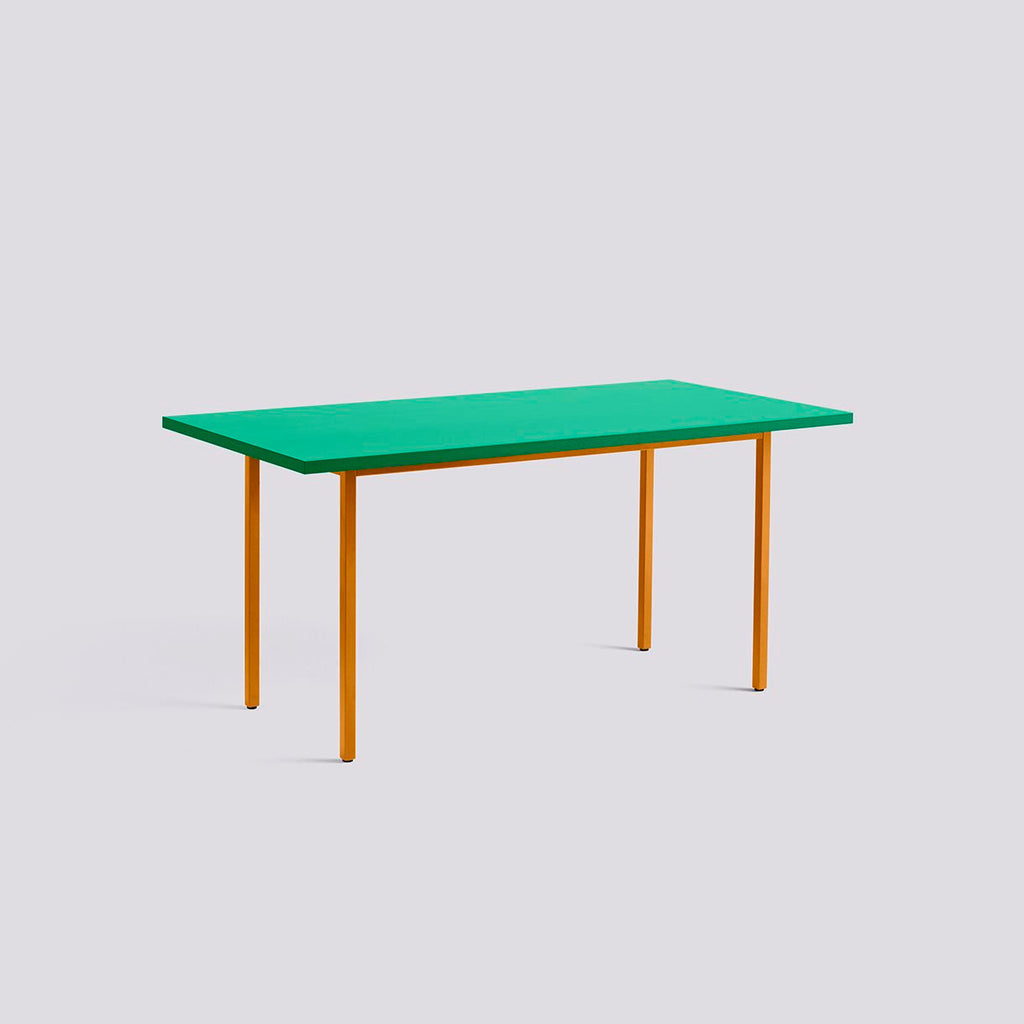 Table Two-Colour par Muller Van Severen - L 160 cm - Hay-Vert-The Woods Gallery