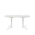 Table XL Multiplo Rectangular Outdoor de Antonio Citterio - Kartell-Marbre blanc-Taille 1 : H 75 x L 158 x Prof.90 cm-The Woods Gallery