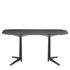 Table XL Multiplo Rectangular Outdoor de Antonio Citterio - Kartell-Marbre noir-Taille 1 : H 75 x L 158 x Prof.90 cm-The Woods Gallery