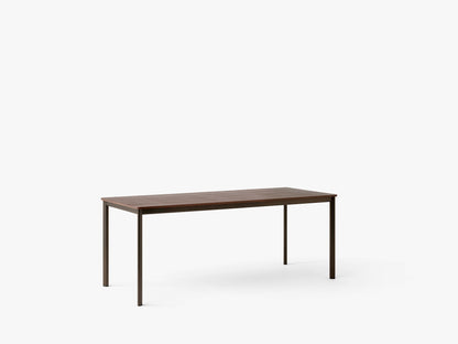 Table à manger Drip HW59 de Hee Welling - &amp;Tradition-Bronze-Placage de noyer laqué-The Woods Gallery
