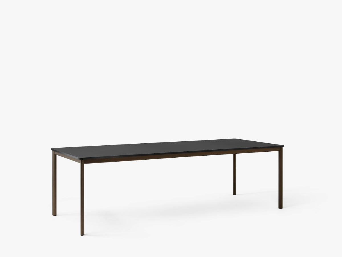 Table à manger Drip HW60 de Hee Welling - &amp;Tradition-Bronze-Stratifié Fenix Nero Ingo 0720-The Woods Gallery