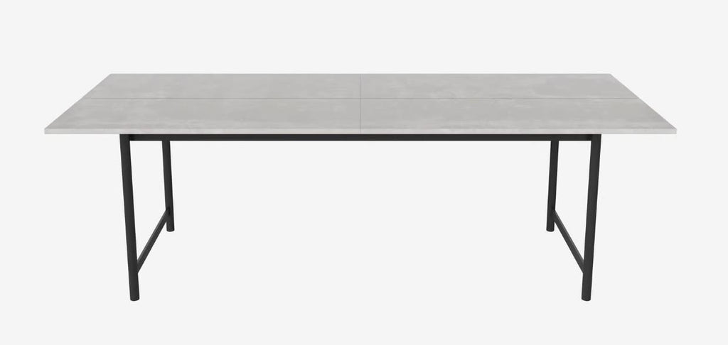 Table à manger d'extérieur Track L 230 - Bolia-Gris-Acier laqué gris-The Woods Gallery