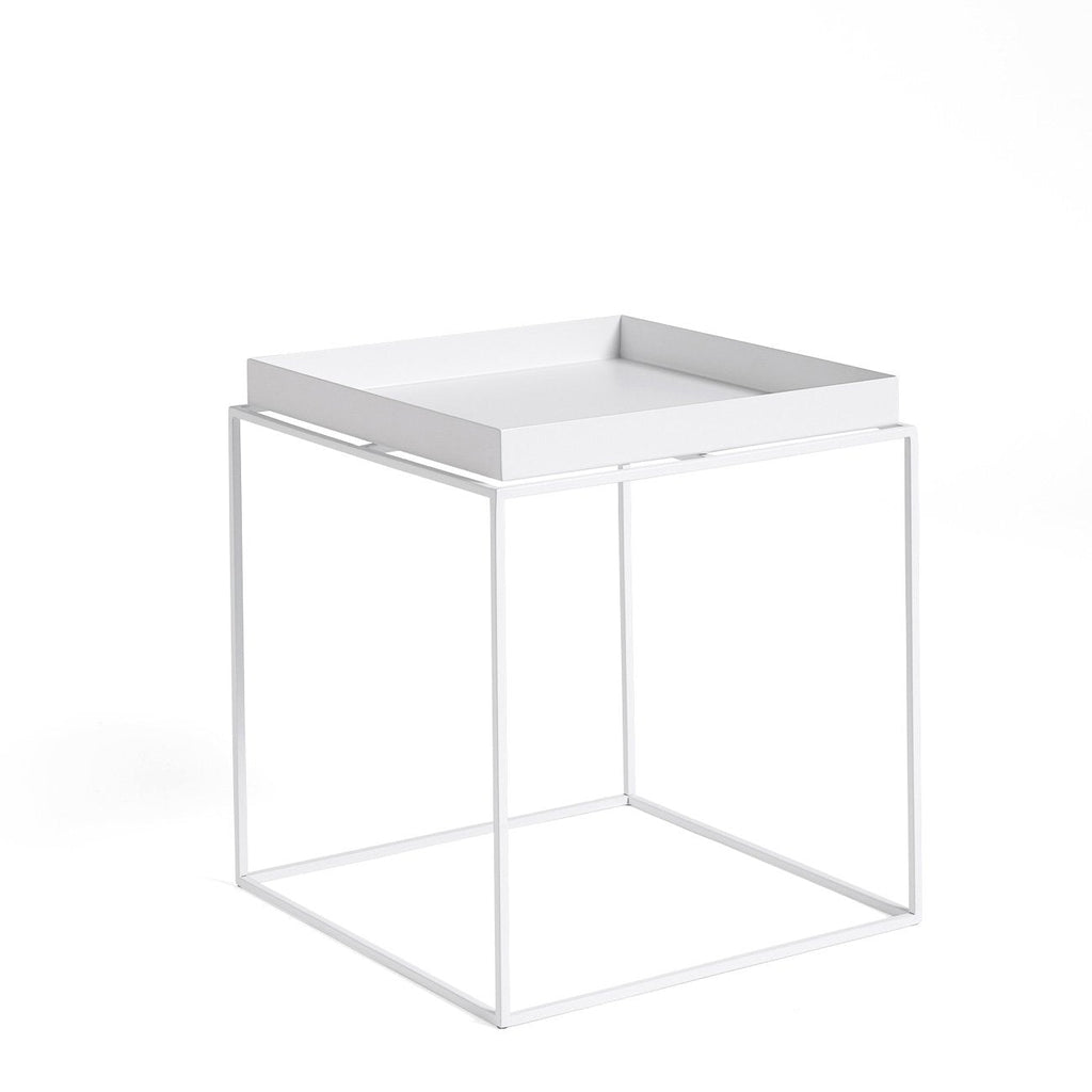 Table à plateau Tray M L 40 - Hay-Blanc-The Woods Gallery
