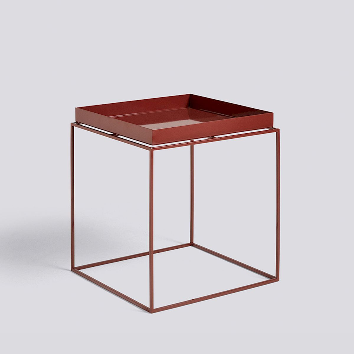 Table à plateau Tray M L 40 - Hay-Chocolat-The Woods Gallery