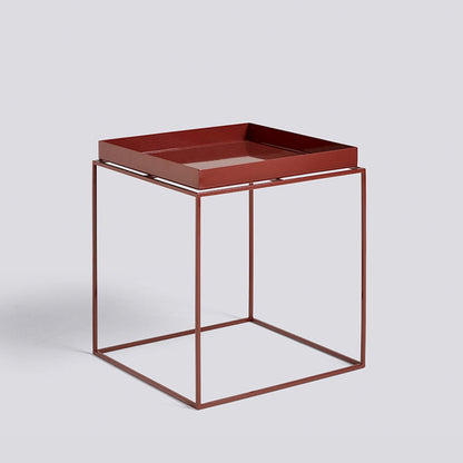 Table à plateau Tray M L 40 - Hay-Chocolat-The Woods Gallery