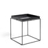 Table à plateau Tray M L 40 - Hay-Noir-The Woods Gallery