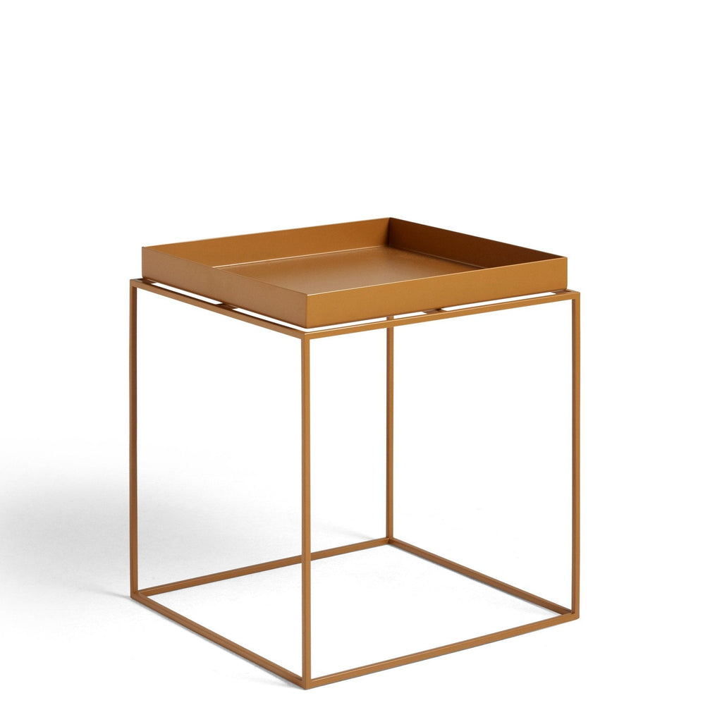 Table à plateau Tray M L 40 - Hay-Orange-The Woods Gallery