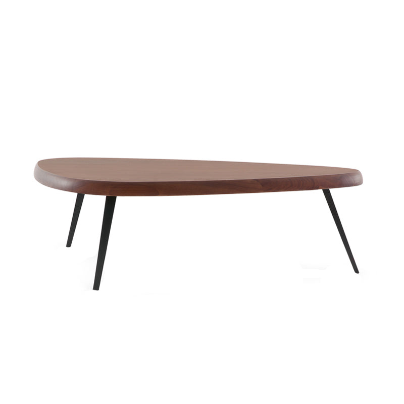 Table basse 527 Mexique L 118 cm de Charlotte Perriand - Cassina-Noyer-The Woods Gallery