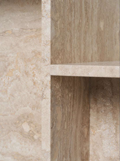 Table basse Distinct Side Ø 59,5 de Trine Andersen - Ferm Living-Vert et Rose-The Woods Gallery