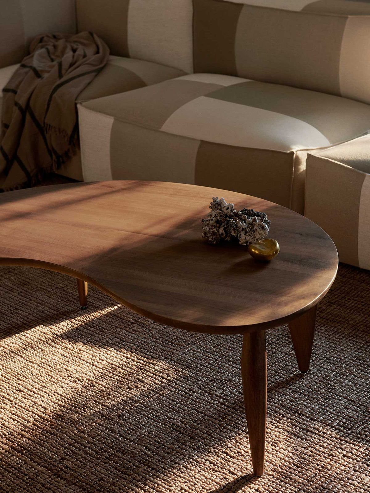 Table basse Feve L 117 cm - Ferm living-The Woods Gallery