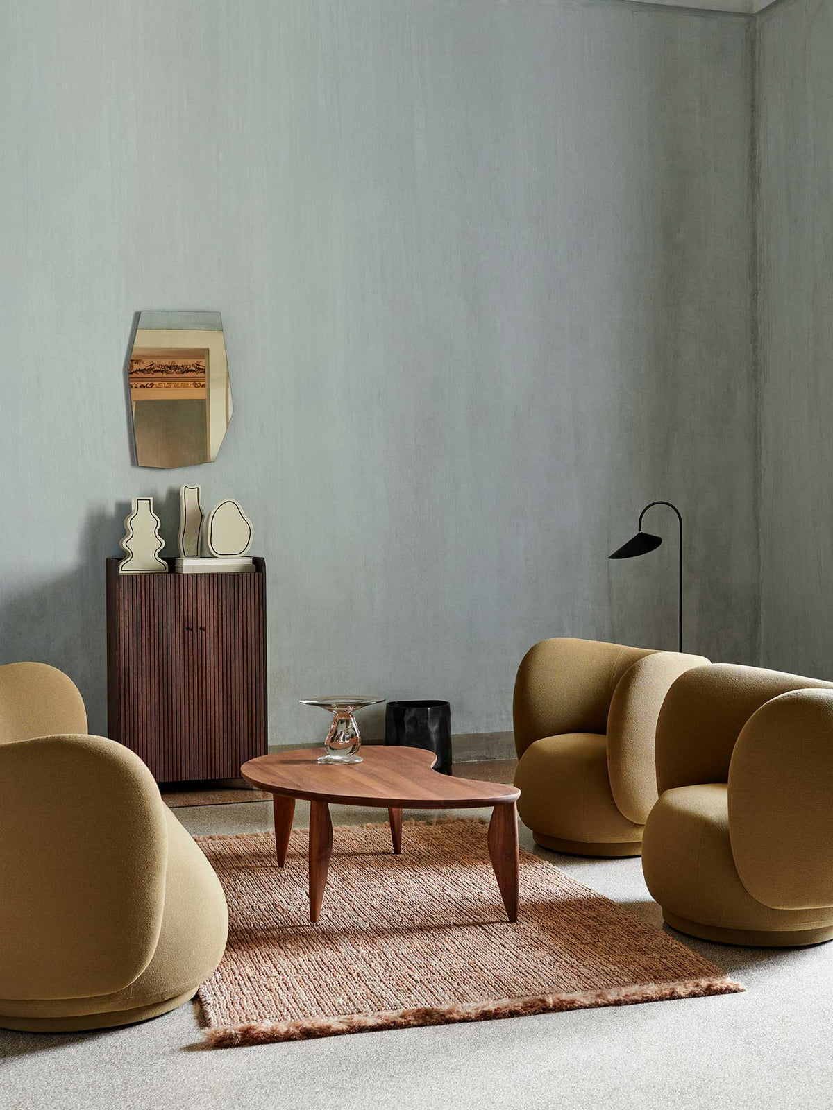 Table basse Feve L 117 cm - Ferm living-The Woods Gallery