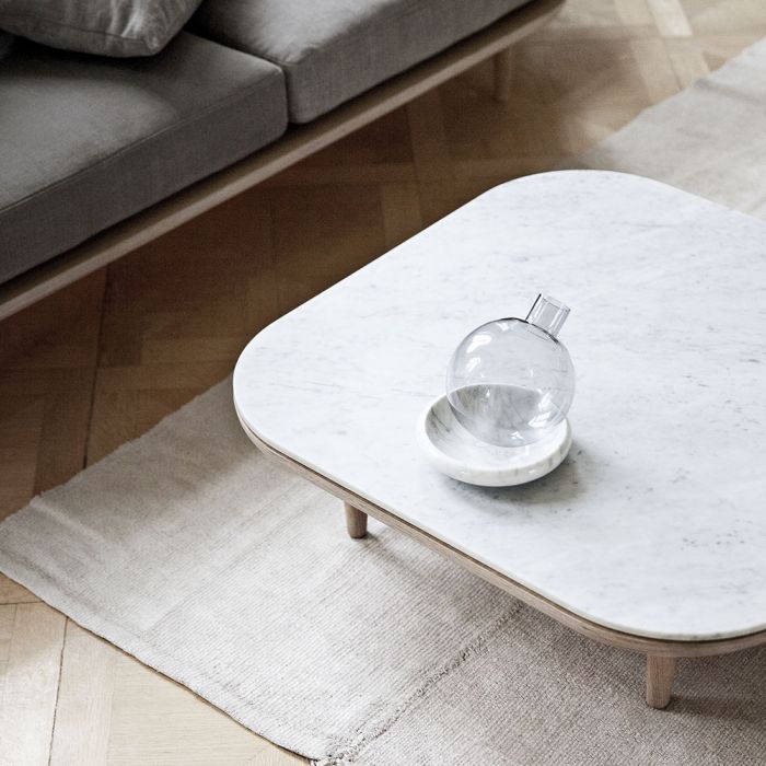Table basse Fly SC4 par Space Copenhagen - &Tradition-Blanc-The Woods Gallery