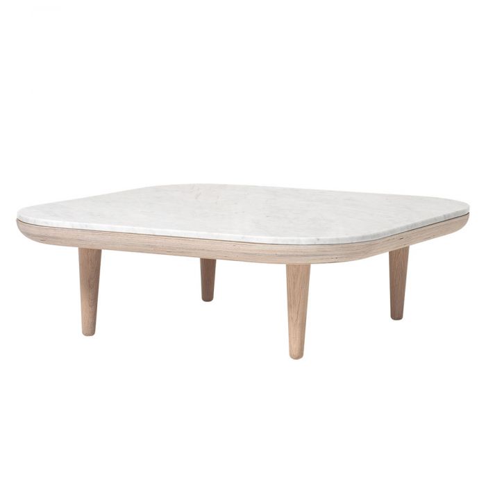 Table basse Fly SC4 par Space Copenhagen - &Tradition-Blanc-The Woods Gallery