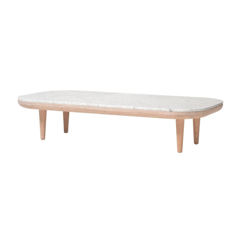 Table basse Fly SC5 par Space Copenhagen - &Tradition-Blanc-The Woods Gallery