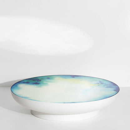 Table basse Francis Extra-Large de Constance Guisset Ø 45 - Petite Friture-Blanc-The Woods Gallery