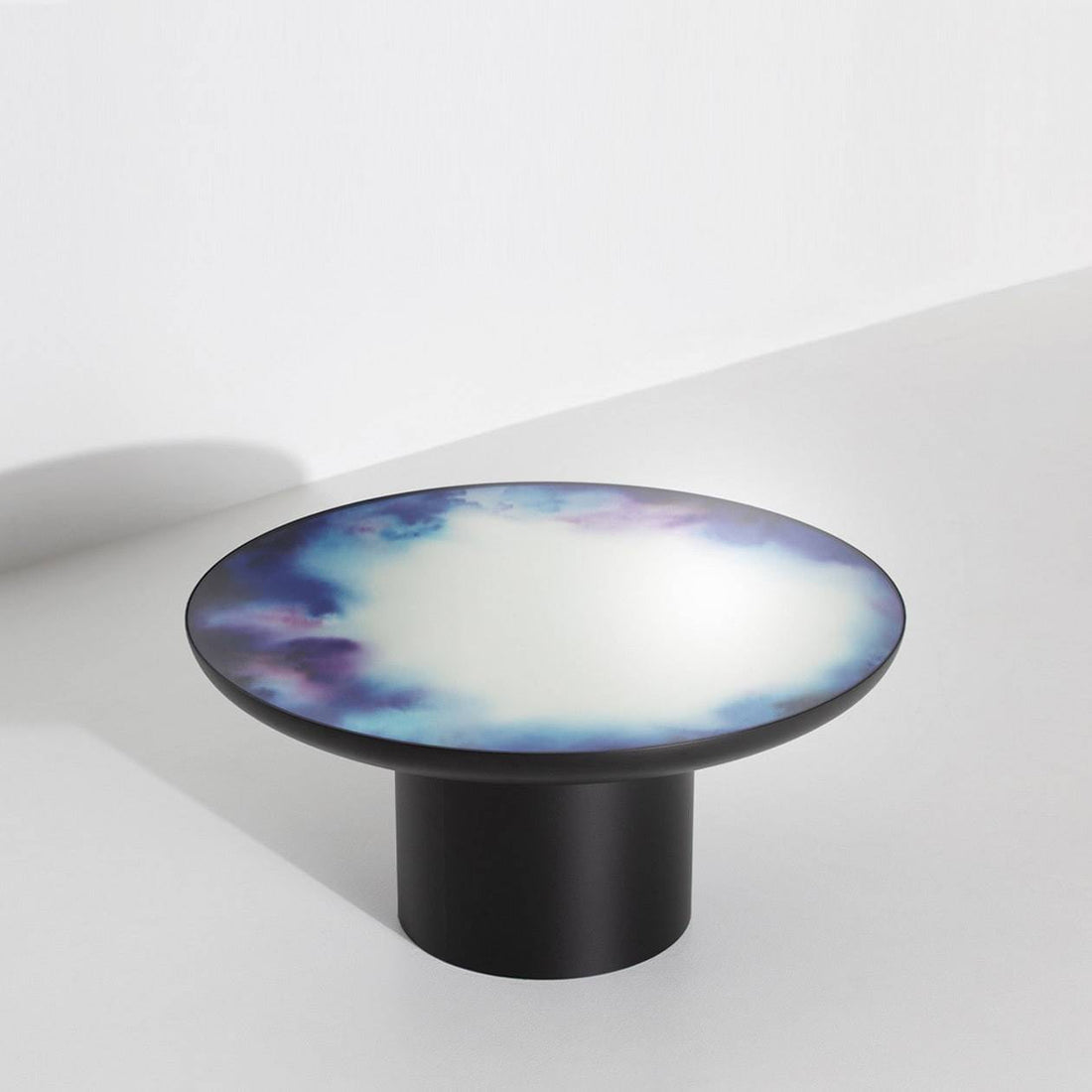 Table basse Francis Large de Constance Guisset Ø 75 - Petite Friture-Noir-The Woods Gallery