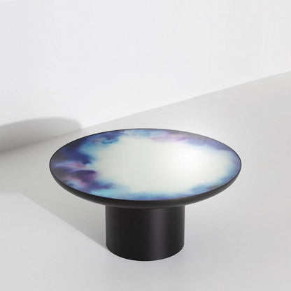 Table basse Francis Large de Constance Guisset Ø 75 - Petite Friture-Noir-The Woods Gallery