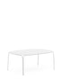 Table basse Hiray - Ludovica + Roberto Palomba Ø 90 - Kartell-blanc-The Woods Gallery