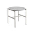Table basse Rebar Pierre Gris en Marbre Ø 45 - Hay-The Woods Gallery