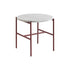 Table basse Rebar Pierre Rouge Ø 45 Gris - Marbre - HAY-The Woods Gallery